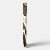 茶色のイメージの上に霧雨の多いベージュが点在します Case-Mate iPhoneケース (裏面 / 右)