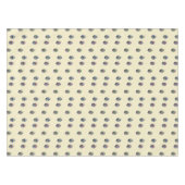 茶色のイースターエッグの装飾 テーブルクロス (正面(横))