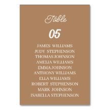 茶色のカスタムウェディング