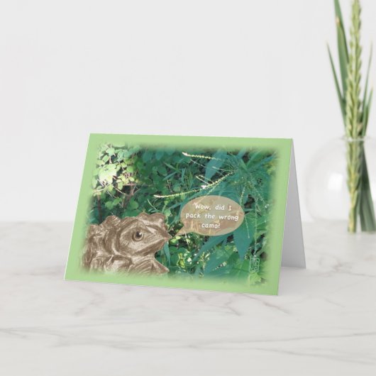 茶色のカード カード (正面)