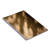 茶色のカーペット敷き床の影 ノートブック (右側)