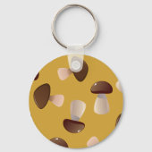 茶色のキノコ キーホルダー (裏面)