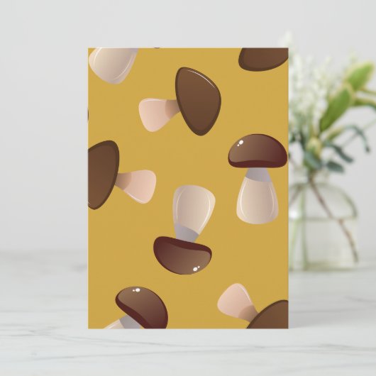 茶色のキノコ 招待状 (スタンド正面)