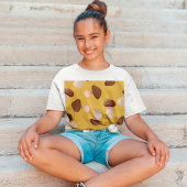 茶色のキノコ Tシャツ