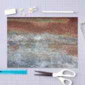 茶色のグランジ錆のテクスチャパターン 薄葉紙 (クラフト)