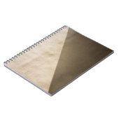 茶色のコンクリート壁 ノートブック (左側)