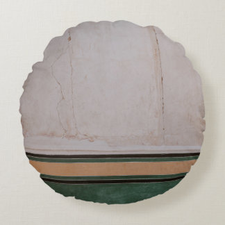 茶色のコンクリート舗装の写真 ラウンドクッション