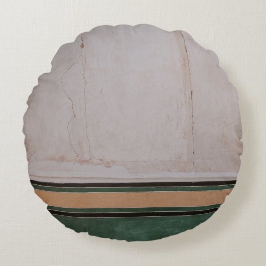 茶色のコンクリート舗装の写真 ラウンドクッション (正面)