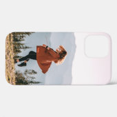 茶色のコートを着た女性 Case-Mate iPhoneケース (裏面 (横))