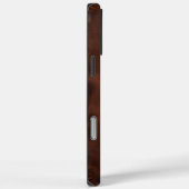 茶色のジッパー付きスリーブ Case-Mate iPhoneケース (裏面 / 右)