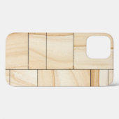 茶色のセラミックタイルのコラージュ Case-Mate iPhoneケース (裏面 (横))