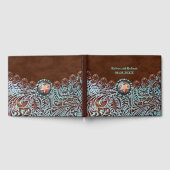 茶色のターコイズ西の国のツーリング革 ゲストブック (全面)