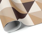 茶色のダイヤモンド ラッピングペーパー (ロールコーナー)