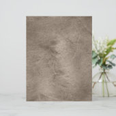 茶色のテクスチャ付きスクラップブック紙 (スタンド正面)