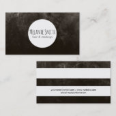 茶色のテクスチャ 名刺 (正面/裏面)