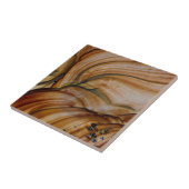 茶色のデシューツジャスパー タイル (側面)