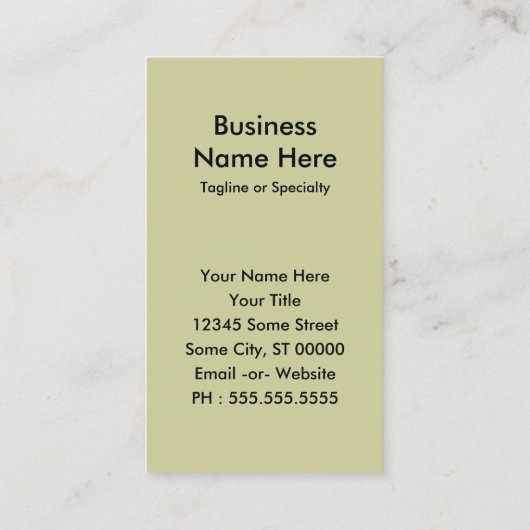 茶色のドア 名刺 (裏面)