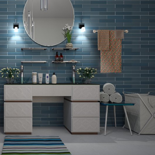 茶色のパターンのミニ野草 バスタオルセット