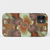 茶色のパッチ Case-Mate iPhoneケース (裏面(横))