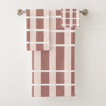 茶色のピンク色のストライプパターン