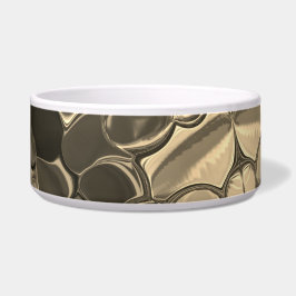 茶色のピース、円、丸みを帯びたシェイプ ボウル