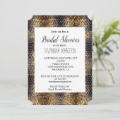 茶色のヘビの皮 招待状 (スタンド正面)