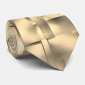 茶色のベージュ色の長方形または正方形の形状 ネクタイ (ロール)