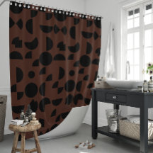 茶色のモダン幾何エレガント部部族