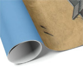 茶色のルーバー窓の低角度撮影 ラッピングペーパー (ロールコーナー)