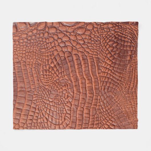 茶色のレザーテクスチャ背景テクスチャ、抽象芸術、a フリースブランケット (正面(横))