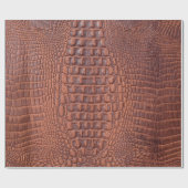 茶色のレザーテクスチャ背景抽象、古い、アニメーション ラッピングペーパー (フラット)