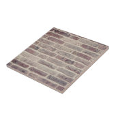 茶色のレンガ壁 タイル (側面)