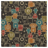 茶色のロボット ファブリック (クローズアップ)