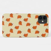 茶色の乾いた葉乾いた Case-Mate iPhoneケース (裏面(横))