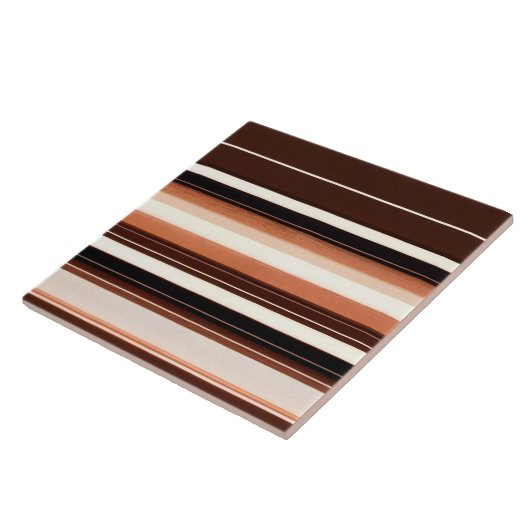 茶色の人気がある白いリネンのテクスチャコレクション タイル (側面)