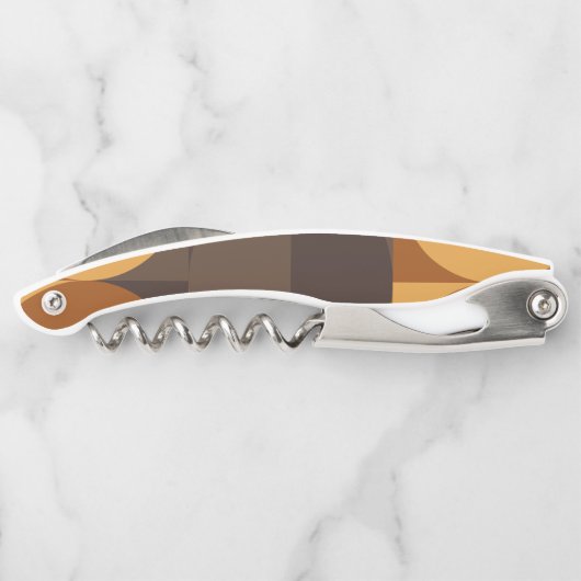 茶色の円 ソムリエナイフ (裏面)