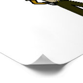 茶色の制服を着た暗い女性保安官 ポスター (角)