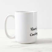 茶色の南西部 馬 コーヒーマグカップ (左)