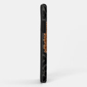 茶色の口ひげとヒョウ柄 Case-Mate iPhoneケース (裏面/右)