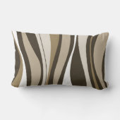 茶色の口ひげ ランバークッション (裏面)