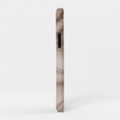 茶色の土っぽい色調で大理石の幻想を表現 Case-Mate iPhoneケース (裏面/右)