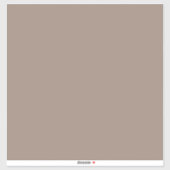 茶色の壁に入った壁 シール (シート)