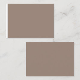 茶色の壁に入った壁 プレイスカード