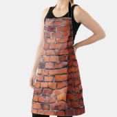 茶色の壁れんが エプロン (インサイチュ)