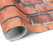 茶色の壁れんが ラッピングペーパー (ロールコーナー)