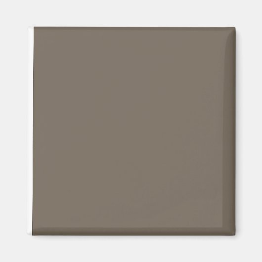 茶色の壁スタイリッシュと生活宇宙を作成する マグネット (正面)