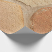 茶色の壁 ラッピングペーパー (角)