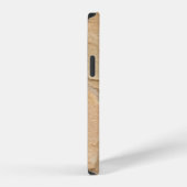 茶色の壁 iPhoneケース (右側面)
