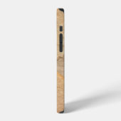 茶色の壁 iPhoneケース (左側面)