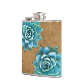 茶色の多汁素朴水 フラスク (左)